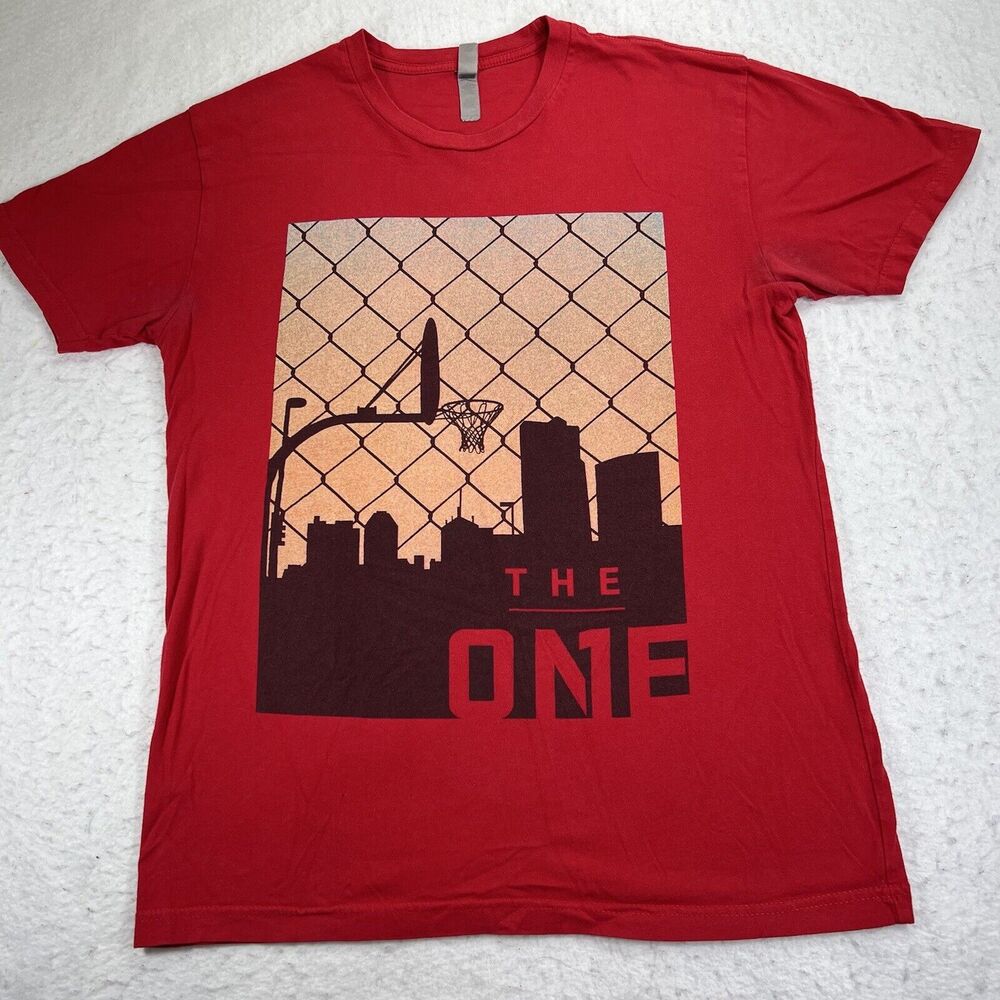 EA Sports NBA Live 18 Dev Team Adult Small Red Short Sleeve Graphic T Shirt
